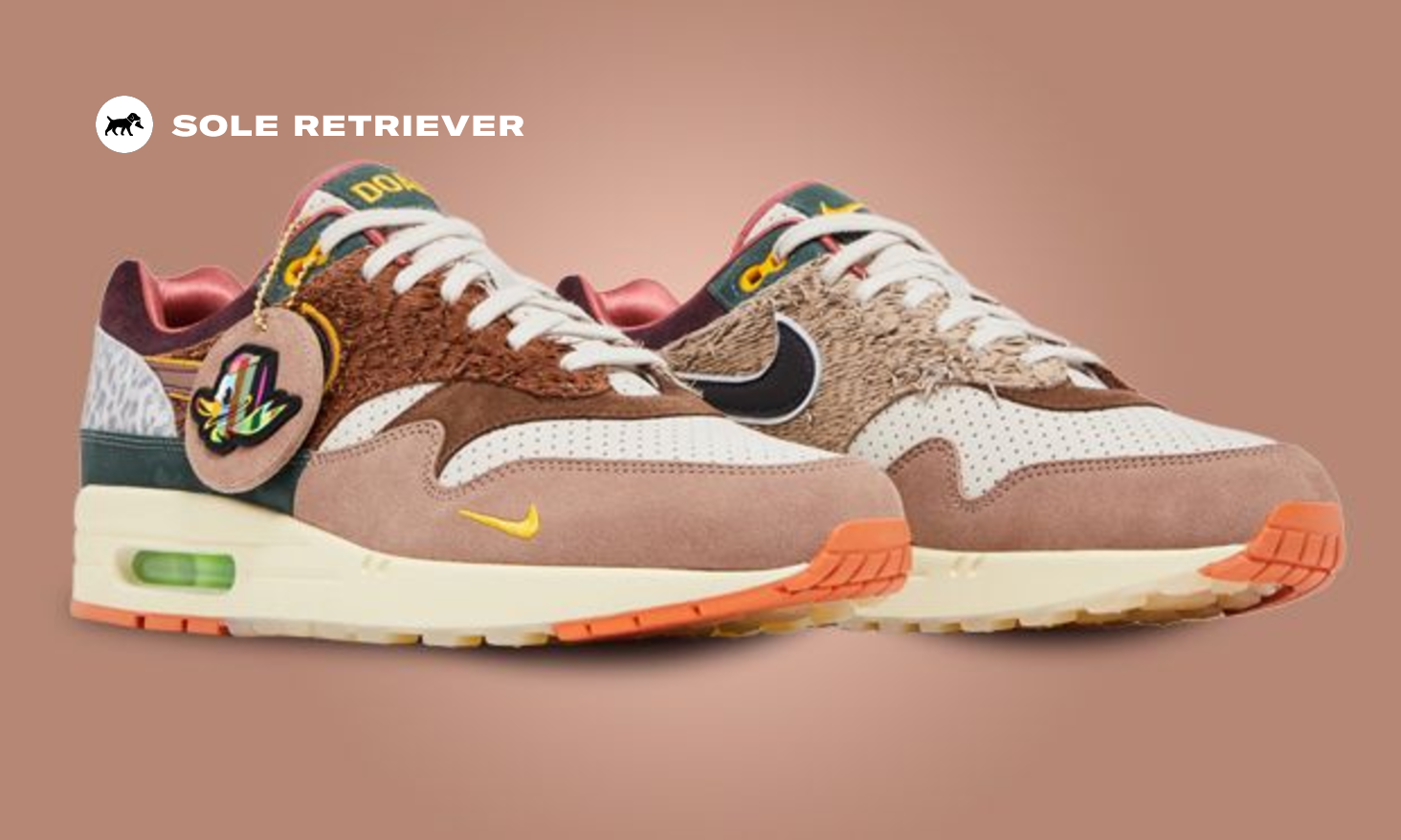 The Division St x Nike Air Max 1 Lux Oregon Ducks PE is