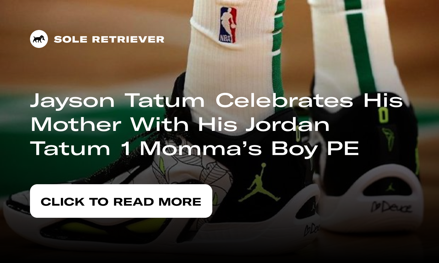 Jayson Tatum Celebrates His Mother With His Jordan Tatum 1 Momma's Boy PE -  Sneaker News