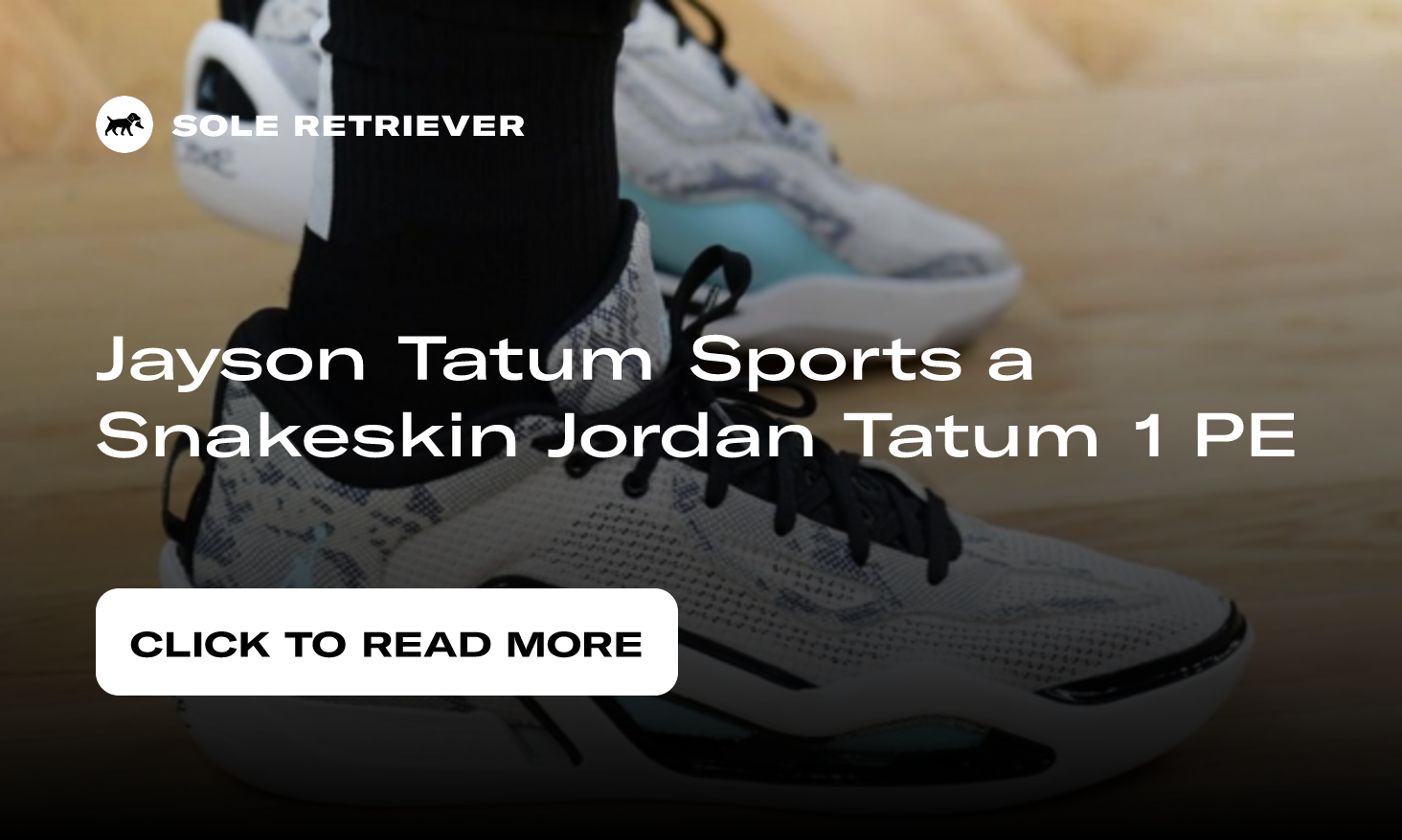 Jayson Tatum Sports a Snakeskin Jordan Tatum 1 PE - Sneaker News