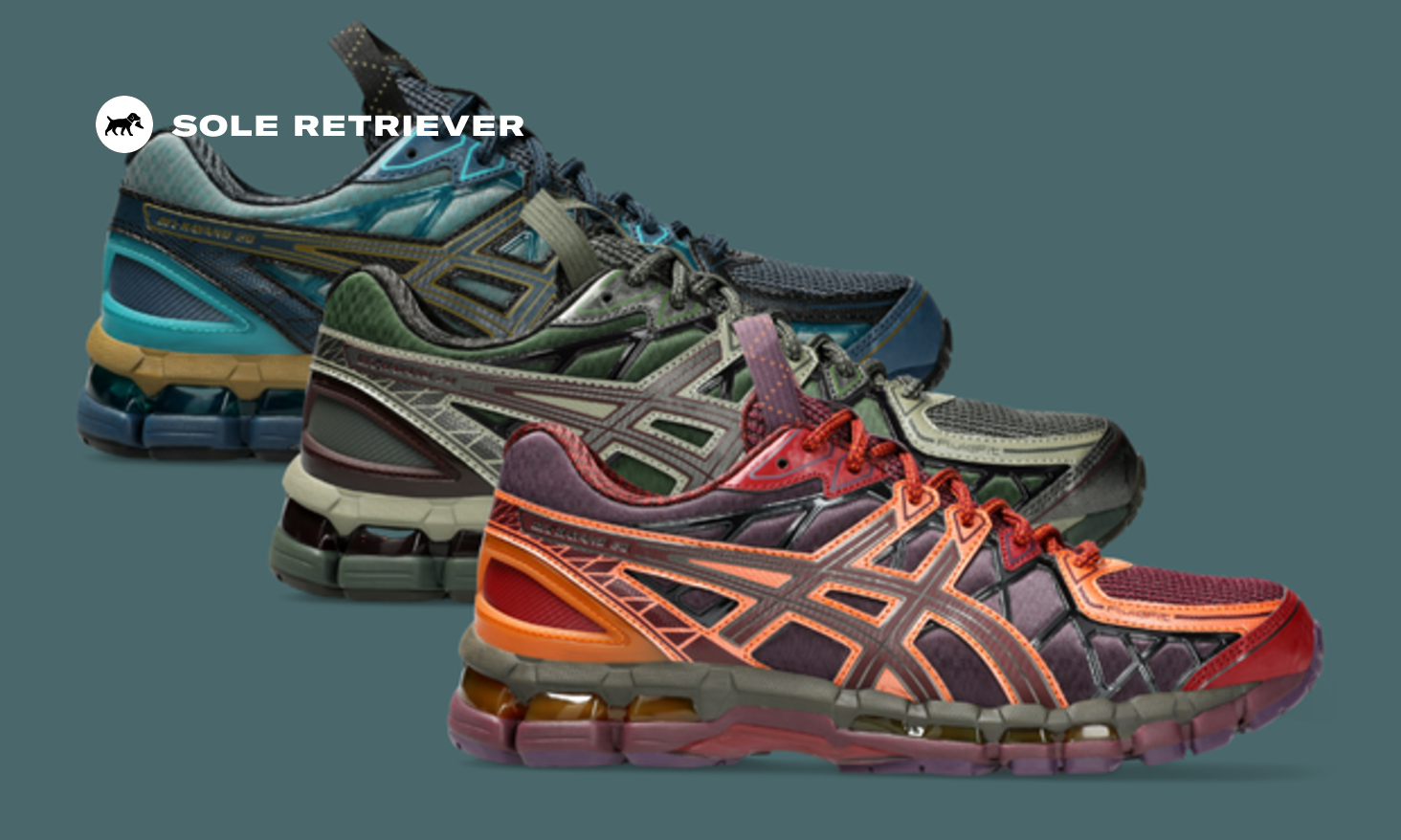 The Latest Kiko Kostadinov x Asics UB10-S Gel-Kayano 20 Pack The Latest Kiko Kostadinov x Asics UB10-S Gel-Kayano 20 Pack