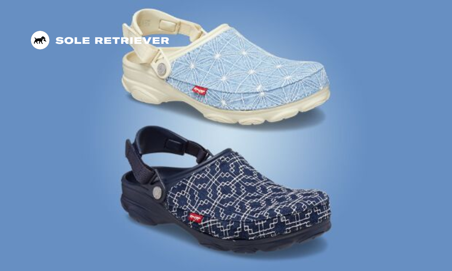 Lab Report: Levi's x Crocs teases All-Terrain Clog in Sashiko Denim