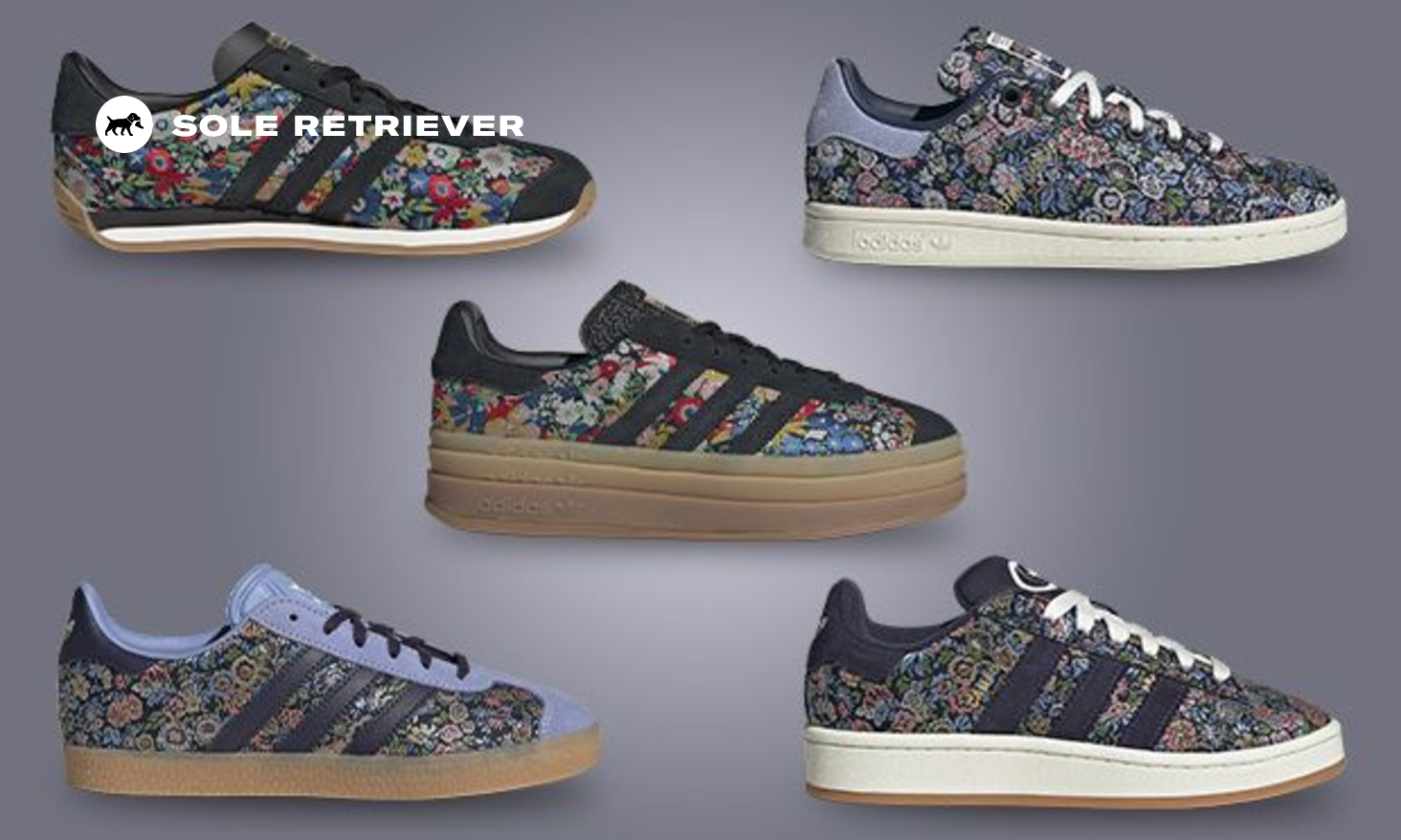 【新品】adidas STAN SMITH LIBERTY アディダス スタンスミス リバティ JP9796 レディース スニーカー ホワイト  フラワー 花柄 刺繍 24.0