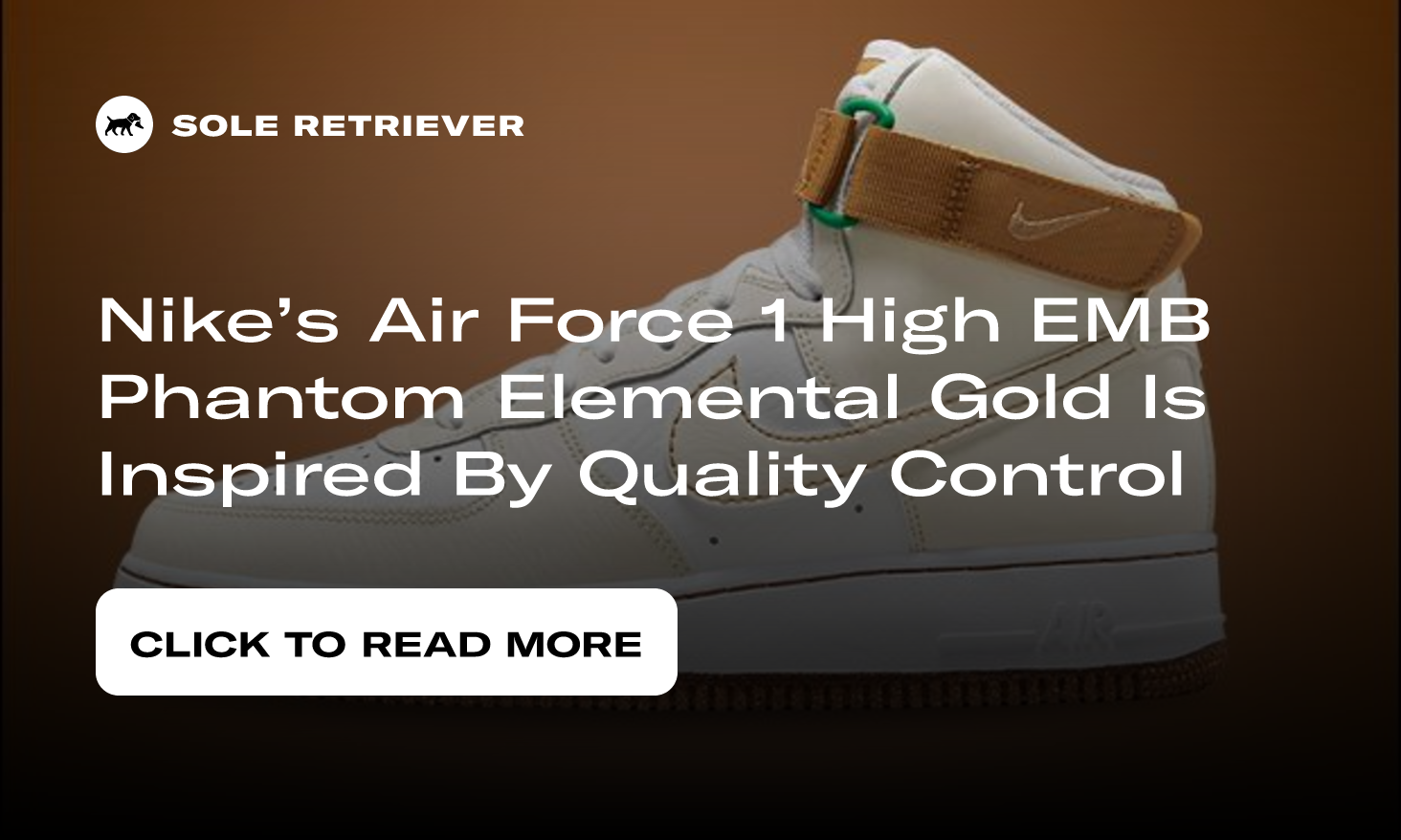 Nike Air Force 1 High '07 LV8 EMB White - PHANTOM/PHANTOM-WHITE-ELEMENTAL  GOLD