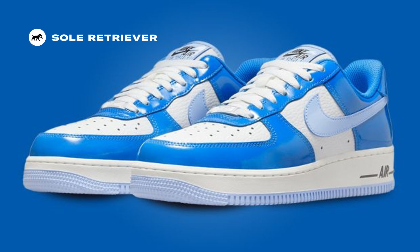 Air Force 1 Low: Nike Air Force 1 Low “Blue Patent” shoes: Where