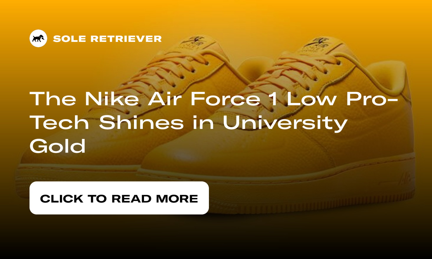 Nike Air Force 1 Low Pro Tech University Gold FB8875-700