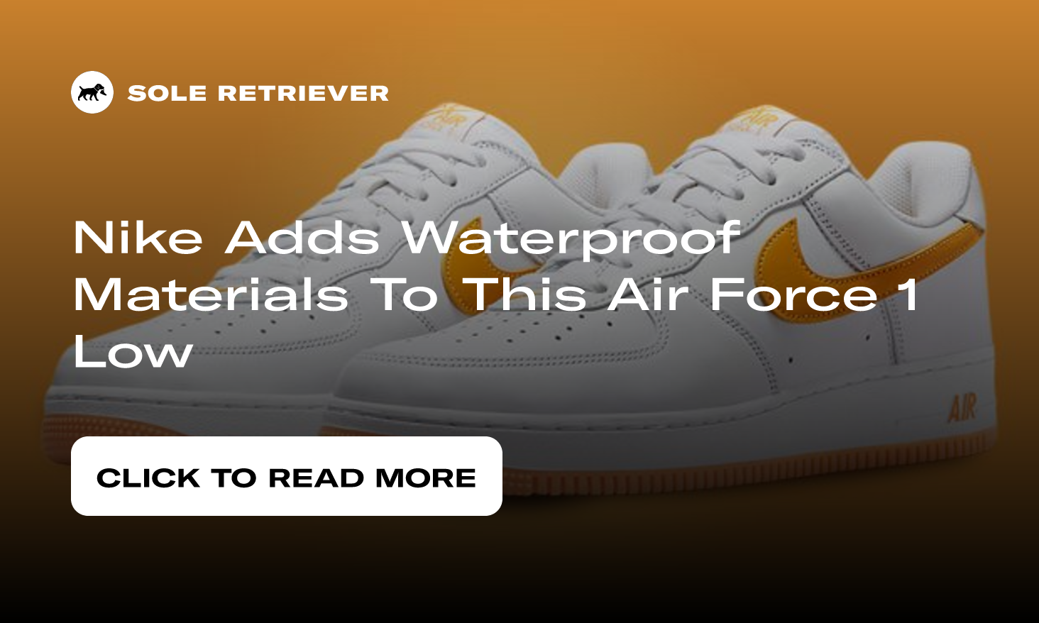 Nike Air Force 1 Low Waterproof White/Orange FD7039-100