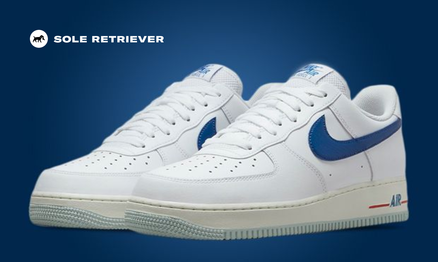 The Nike Air Force 1 Goes Red, White and Blue - Sneaker Freaker