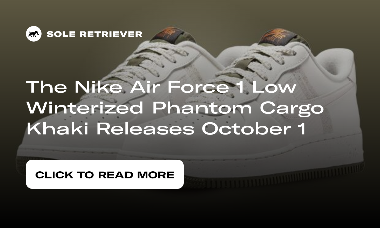 The Nike Air Force 1 Low Returns in a Fall-Ready Cargo Khaki