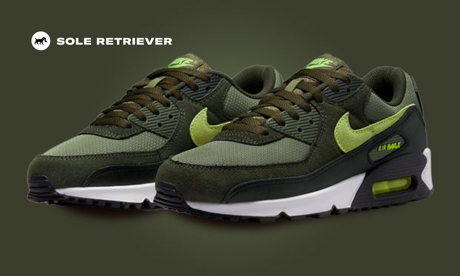 maharishi x Nike Air Max 90 'Olive' Release Date