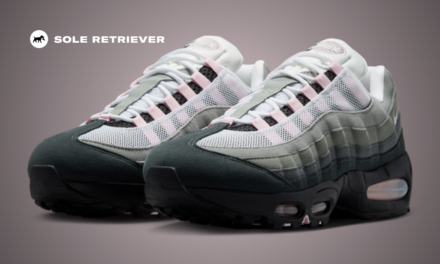 The Nike Air Max 95 OG Pink Foam Returns in Big Bubble Form The Nike Air Max 95 OG Pink Foam Returns in Big Bubble Form