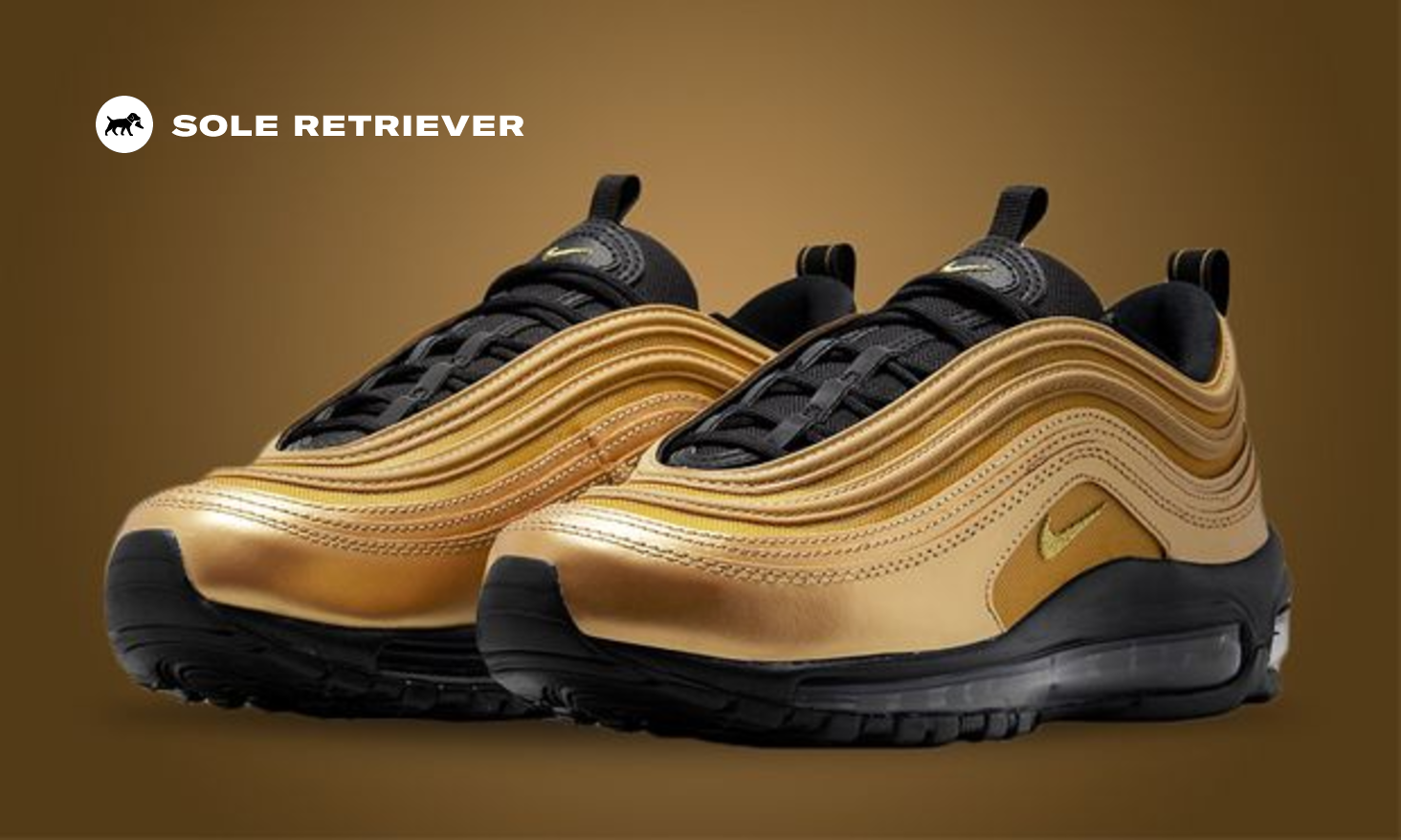 Nike s Air Max 97 Recieves A Metallic Gold Makeover