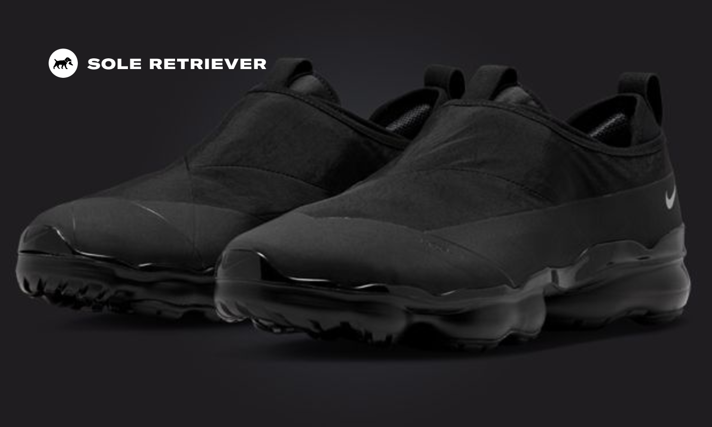 Nike's Air VaporMax Moc Roam Black Releases November 2023 Nike's Air VaporMax Moc Roam Black Releases November 2023