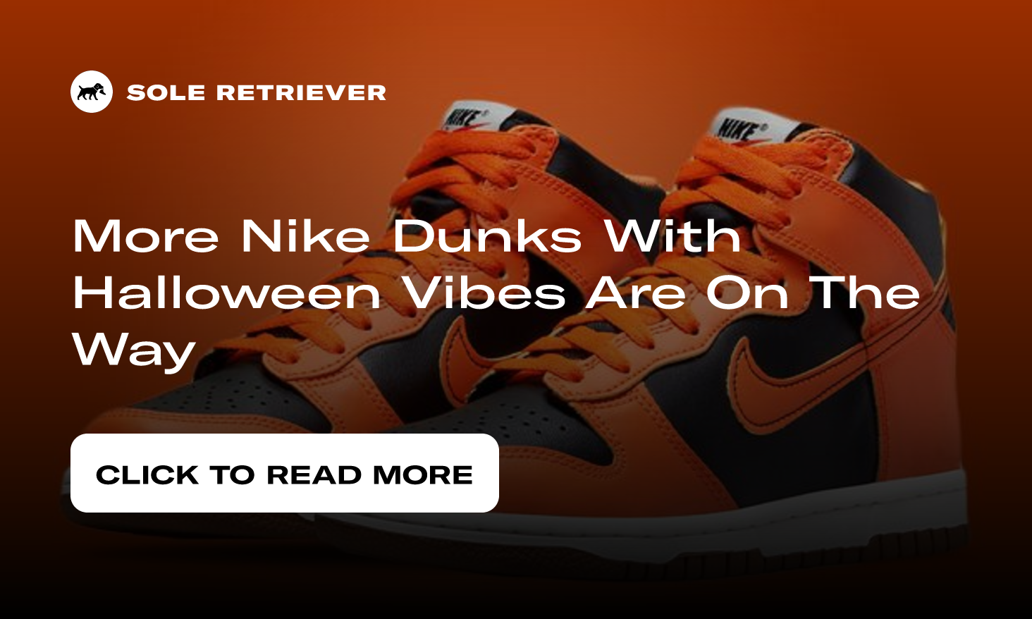 Nike Dunk High GS Halloween Black Orange