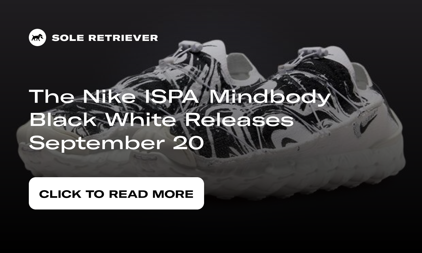 Nike ISPA Mindbody Black/Anthracite Suminagashi Shoe