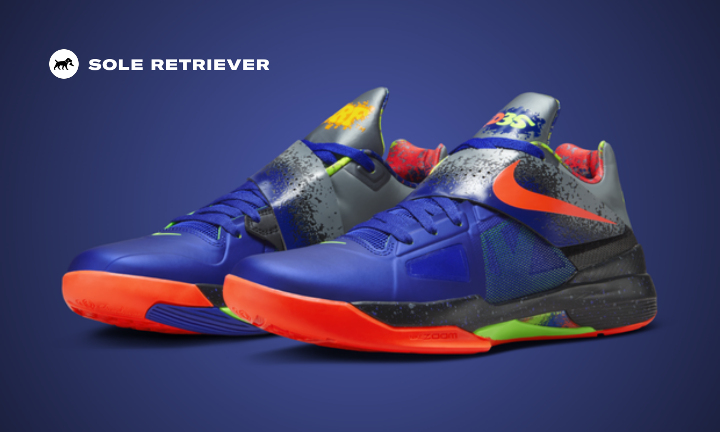 Kd4 Nerf Nike Zoom KD 4 NERF | 517408 400 | The Drop Date