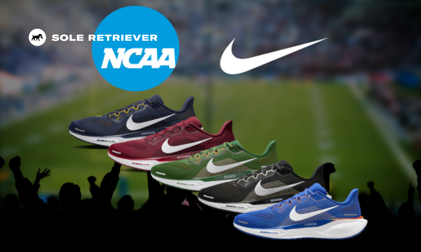Shop the Nike Pegasus 41 NCAA Collection Today