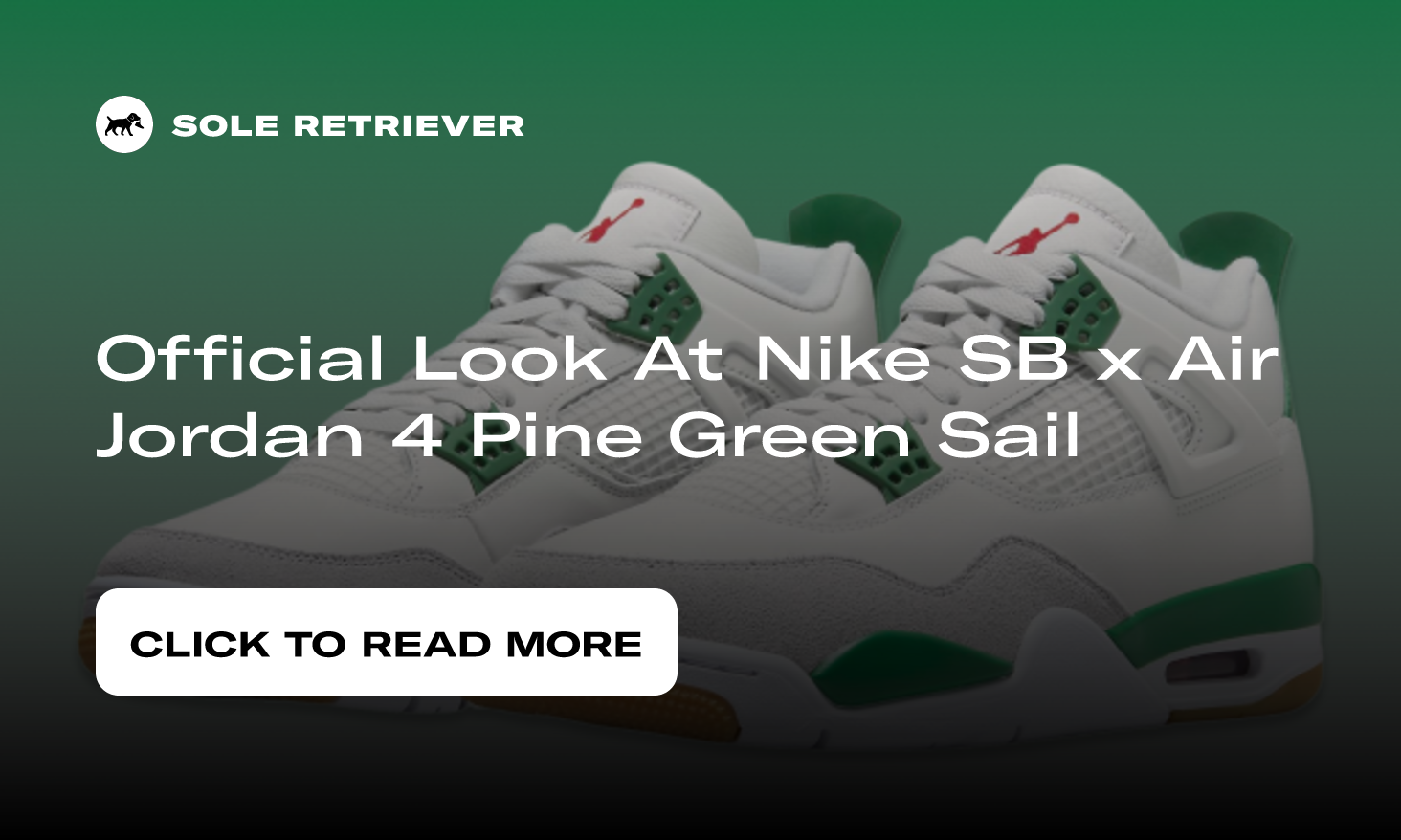 Air Jordan Retro 4 SB 'Pine Green' Stay tuned, launch details coming soon…