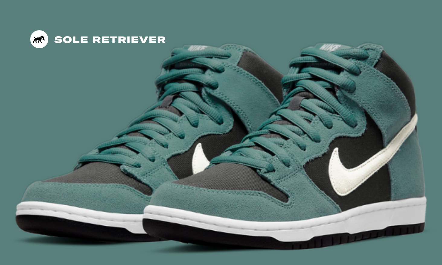 Green Suede Comes To The Nike SB Dunk High Green Suede Comes To The Nike SB Dunk High