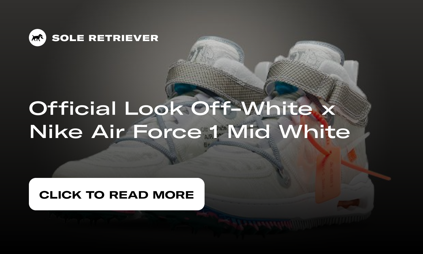 Off-White™ x Nike Air Force 1 Mid in white
