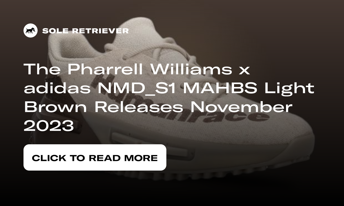 Pharrell adidas Humanrace NMD S1 Beige Blue Release Info