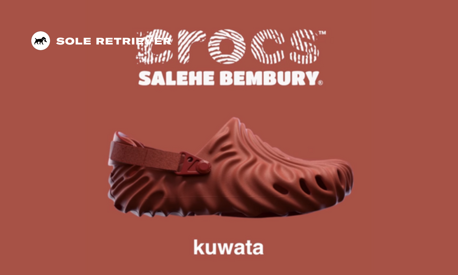 The Salehe Bembury x Crocs Pollex Clog Kuwata Releases In The Salehe Bembury x Crocs Pollex Clog Kuwata Releases In
