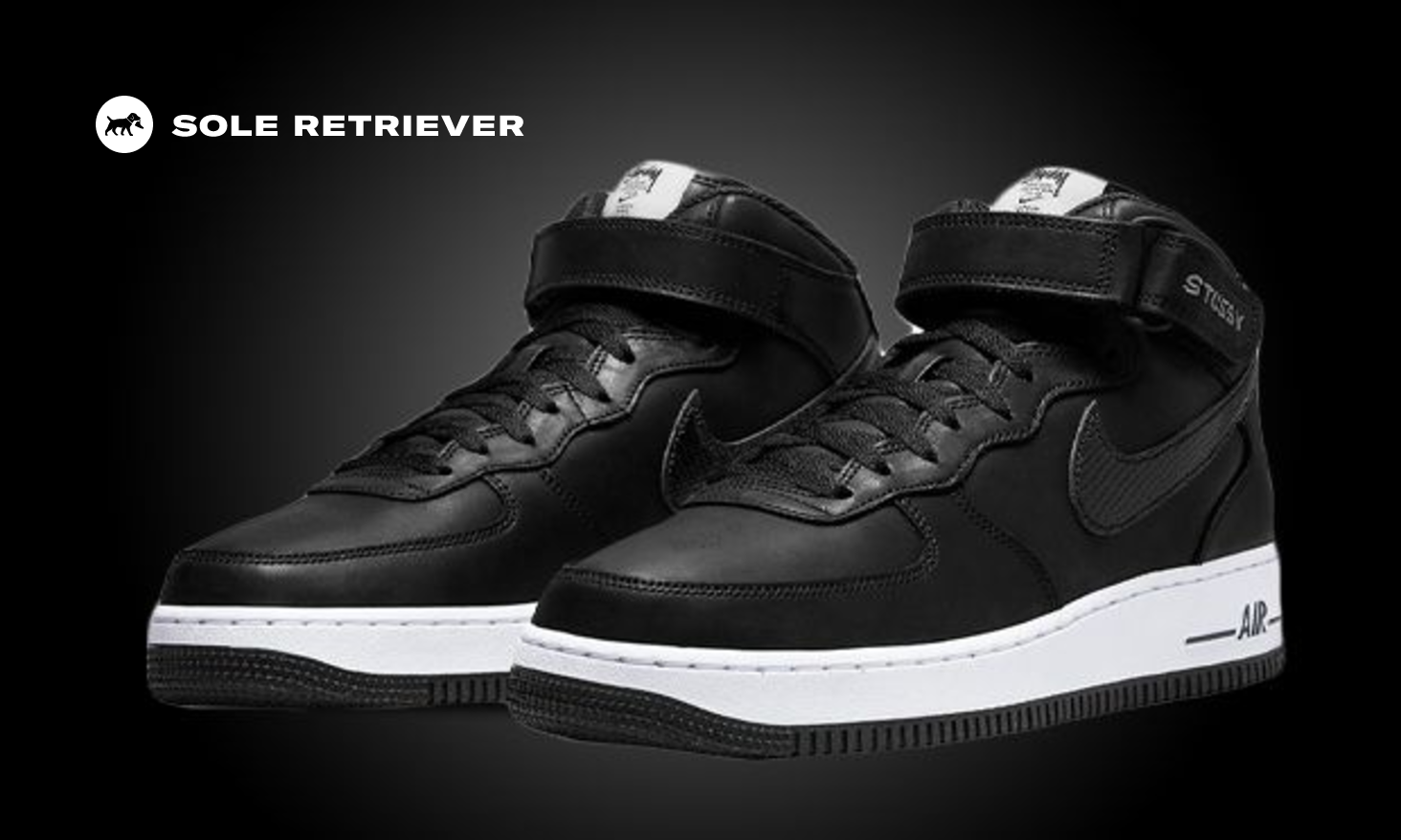 Stussy x Nike Air Force 1 Mid Collab 2022 Release