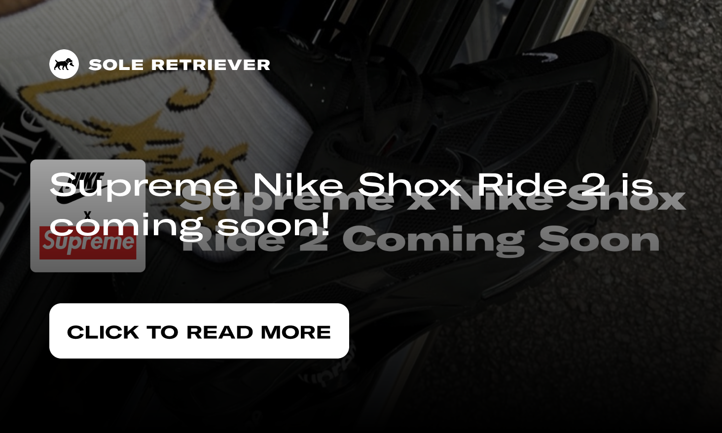 Supreme x Nike Shox Ride 2 Spring 2022 Collaboration