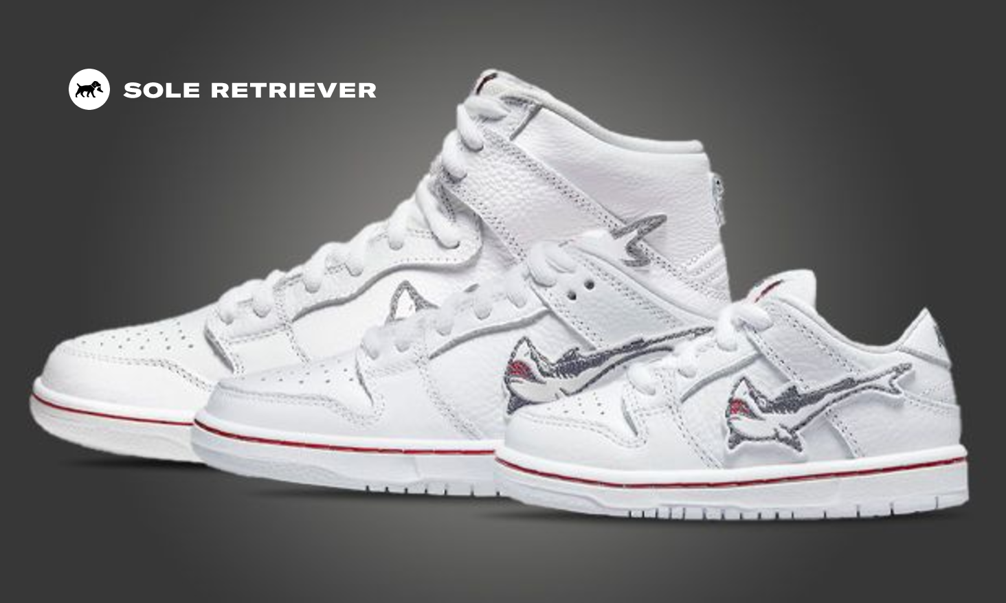 Nike SB Dunk High Pro ISO x Oski Great White Shark 2022