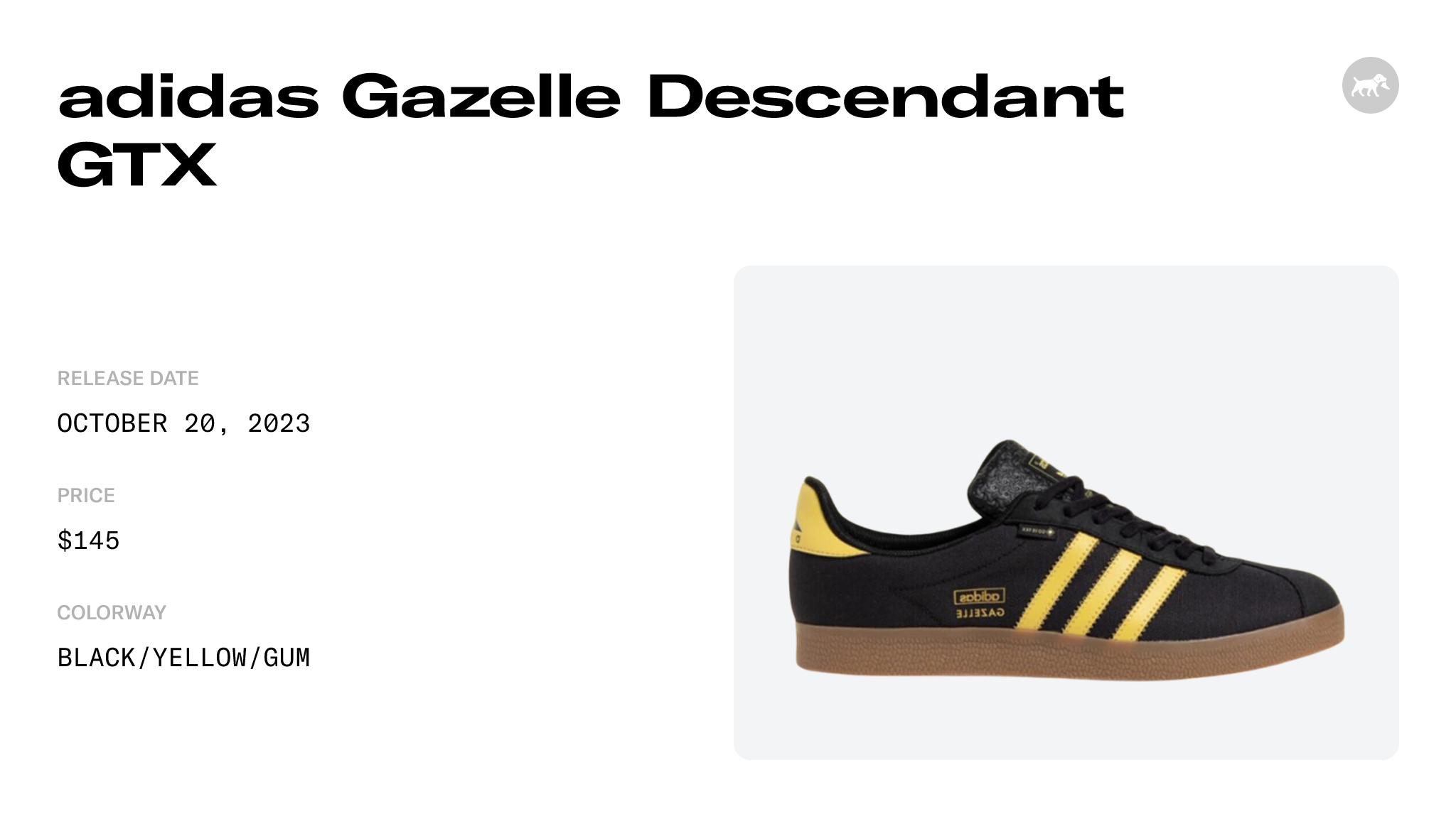 adidas Gazelle Descendant GTX - IE8480 Raffles and Release Date
