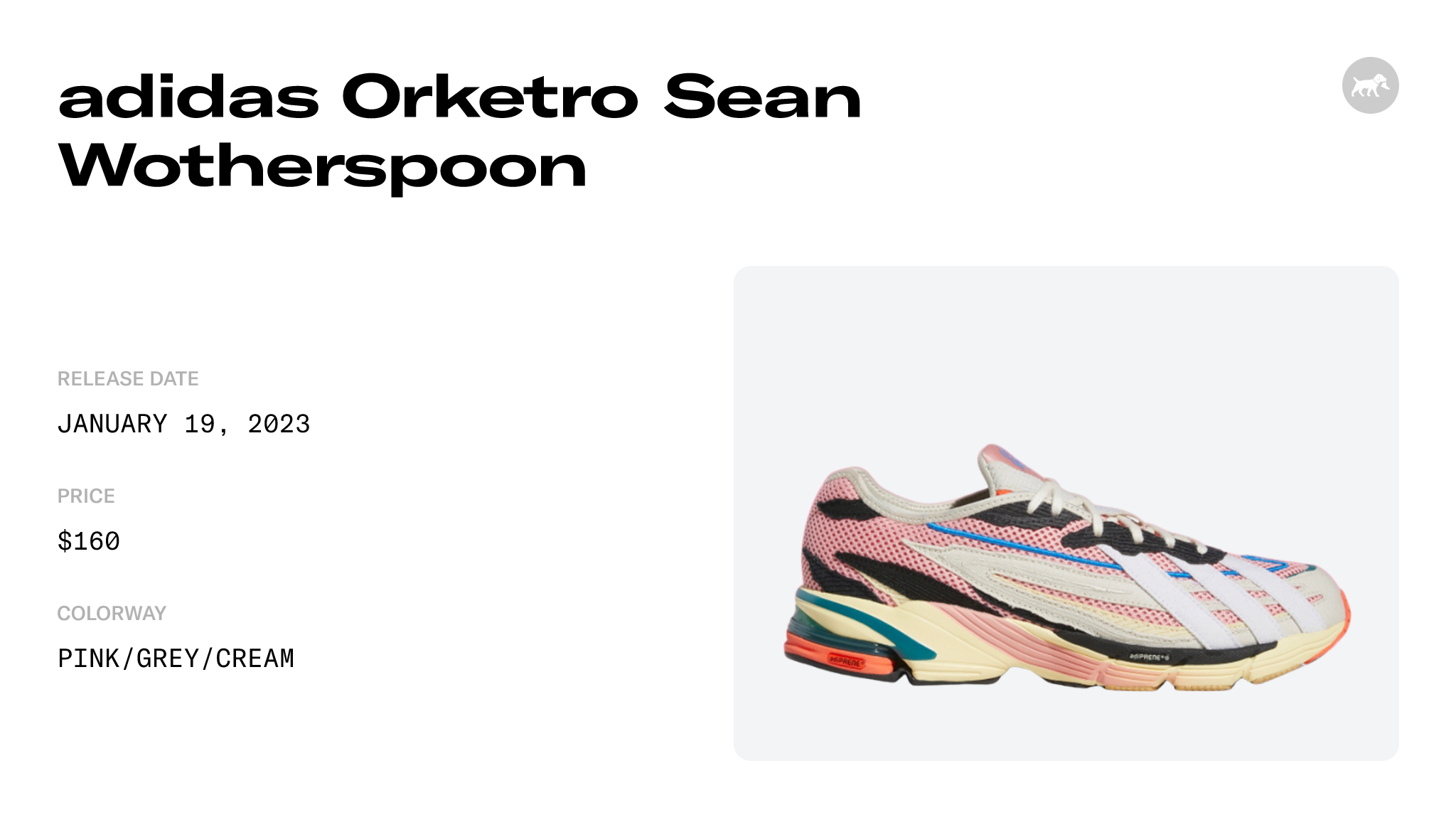 Sean Wotherspoon adidas Orketro Off White HQ7236 Release
