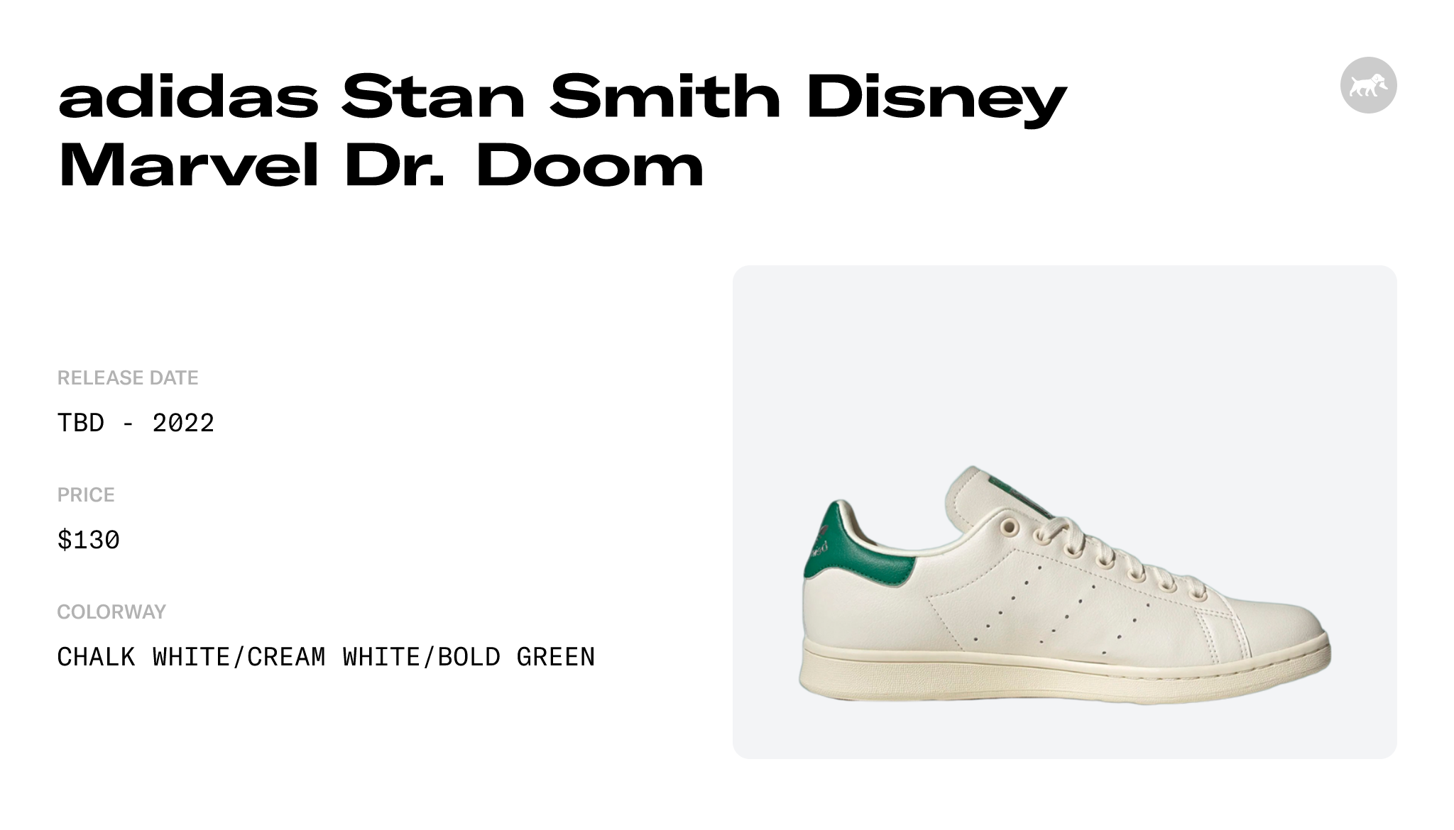 adidas Stan Smith Disney Marvel Dr. Doom - HP5605 Raffles and