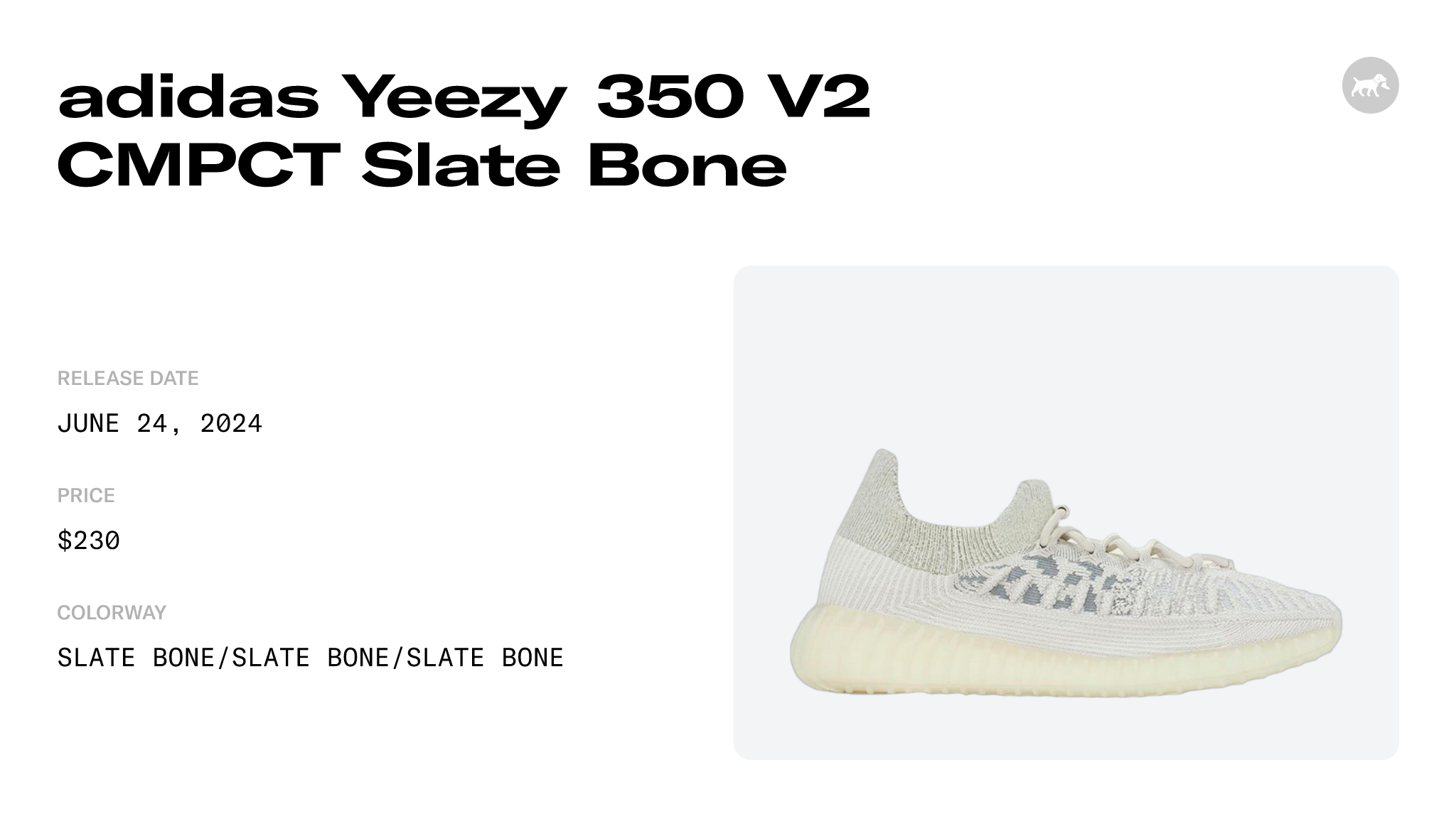 adidas Yeezy Boost 350 V2 CMPCT Slate Blue GX9401 Release Date - SBD