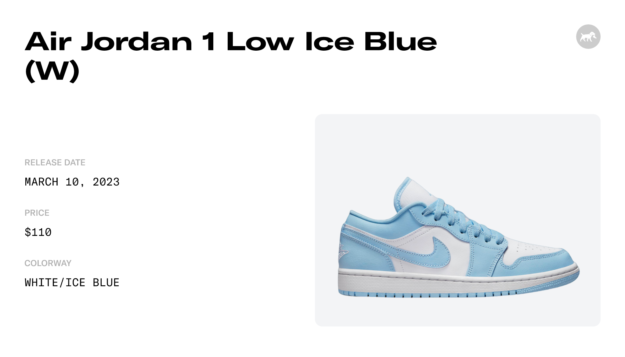 Air Jordan 1 Low Ice Blue (W) - DC0774-141 Raffles and Release Date