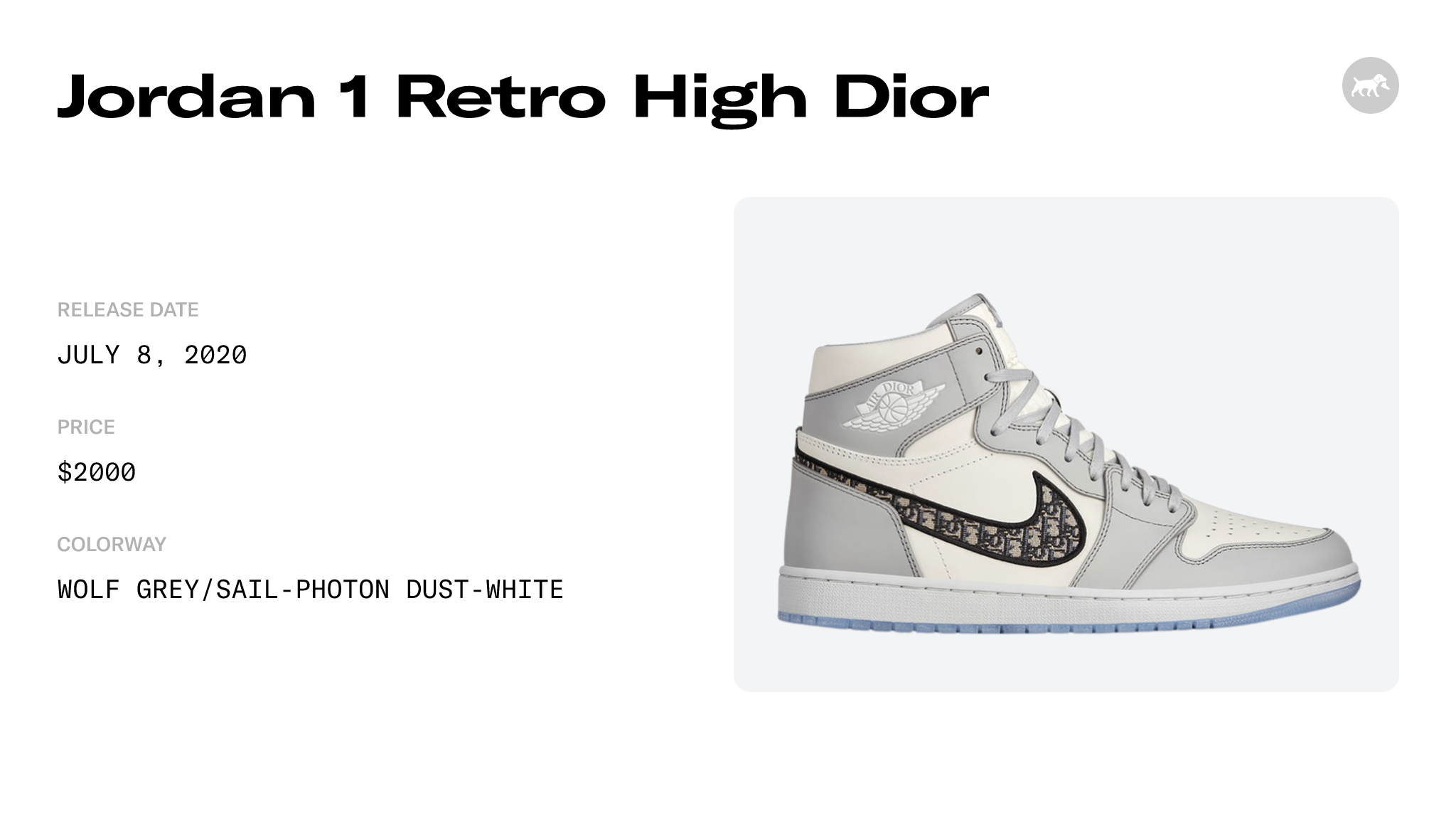 Jordan 1 Retro High Dior
