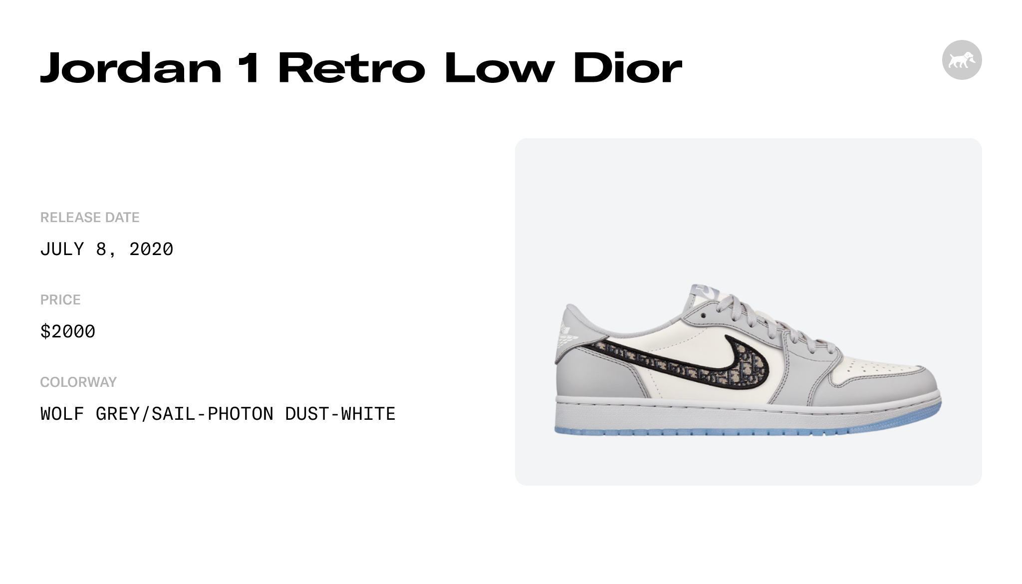 Dior Air Jordan 1 Low CN8608-002 Release Date - Sneaker Bar Detroit