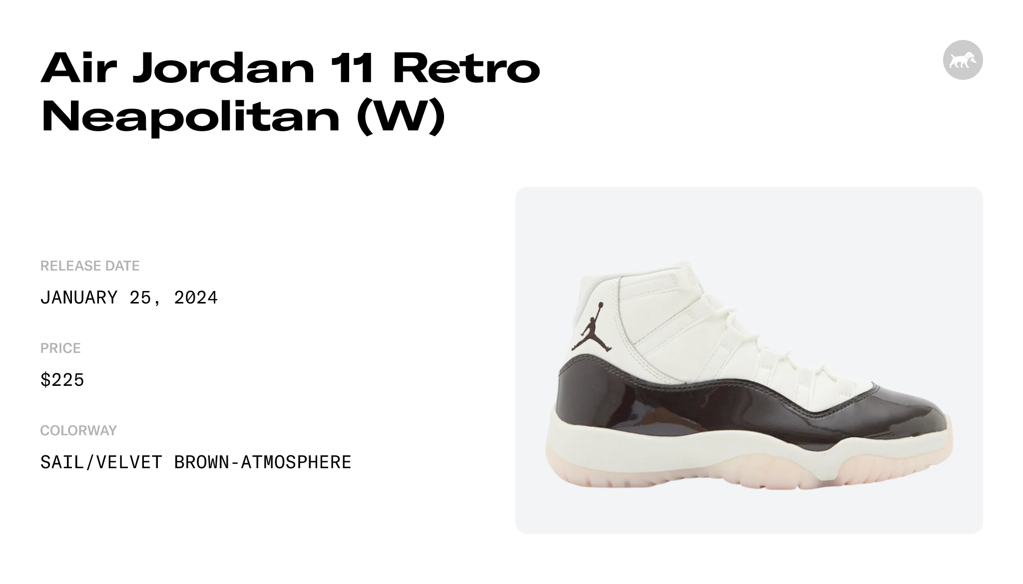 Women's Air Jordan 11 'Neapolitan' (AR0715-101) Release Date. Nike