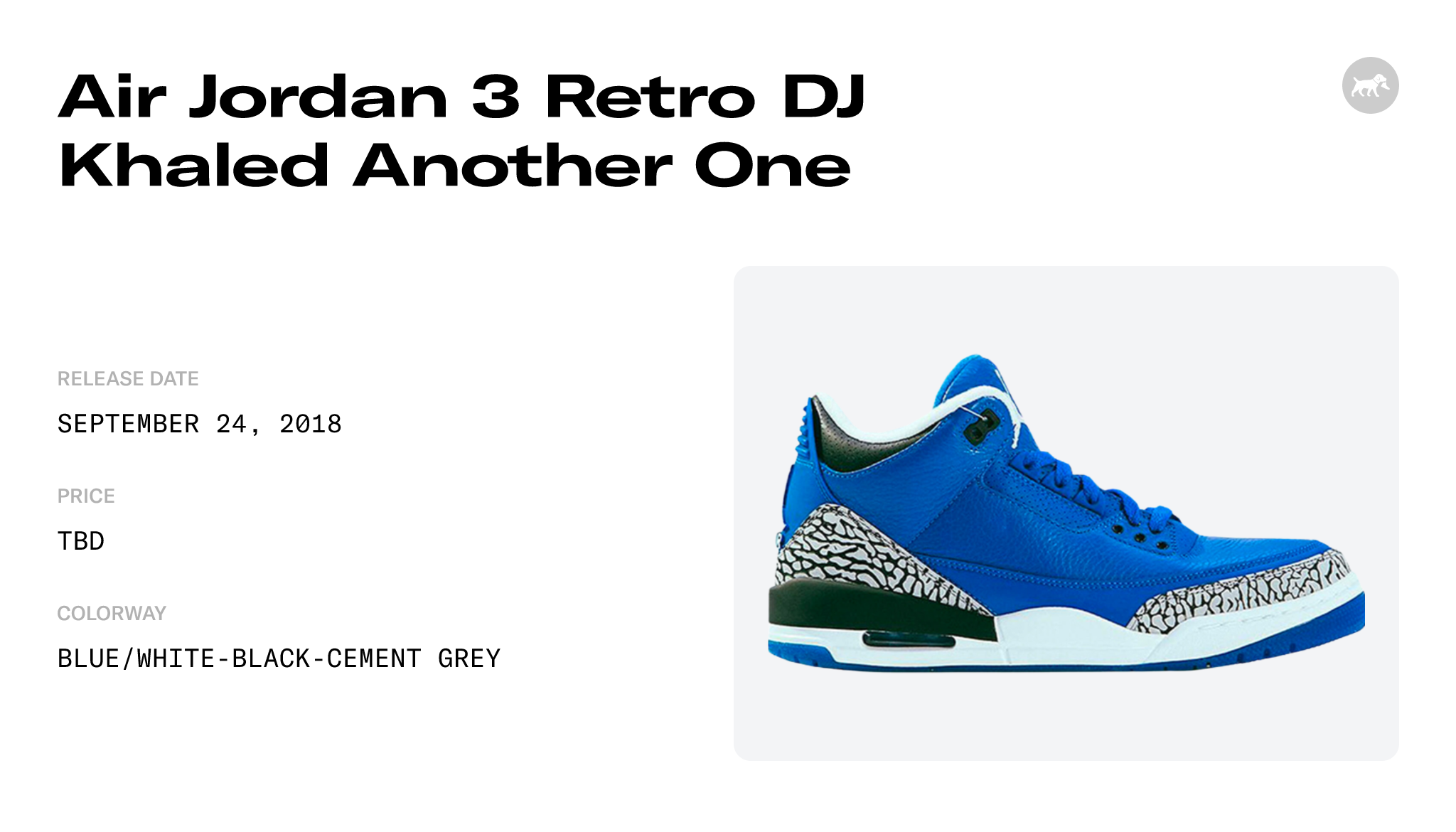 DJ Khaled Air Jordan 3 Retro Another One