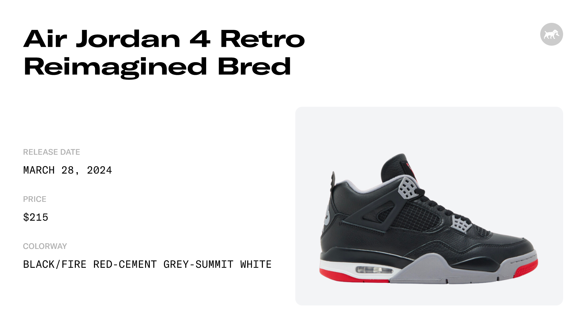 Air Jordan 4 “Bred Reimagined” Release Info For 2024