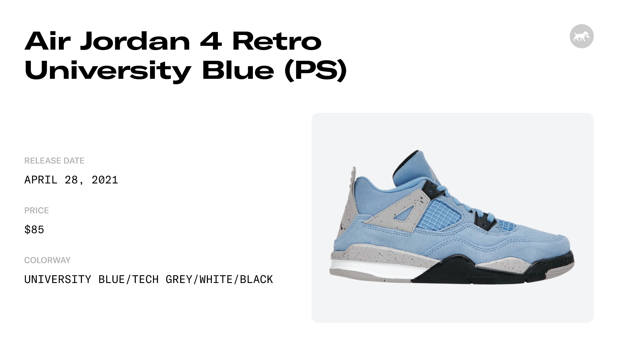 Air Jordan 4 'University Blue' Release Date. Nike SNKRS ID