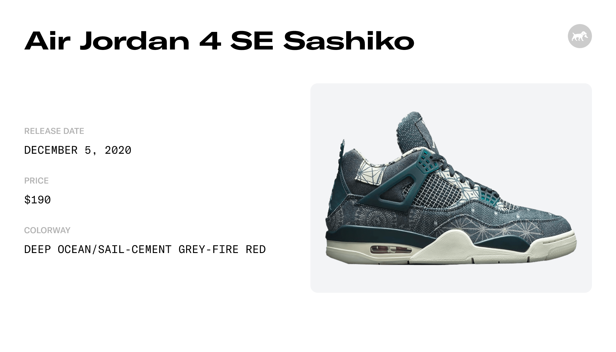 Buy Air Jordan 4 Retro SE 'Sashiko' - CW0898 400