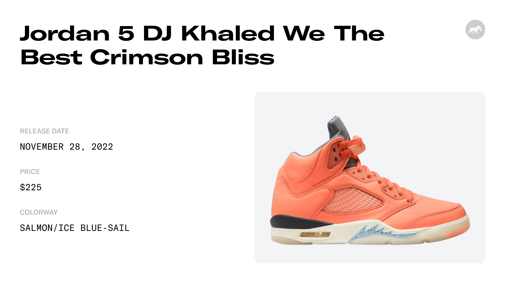 Jordan 5 DJ Khaled We The Best Sail Raffles and Release Date