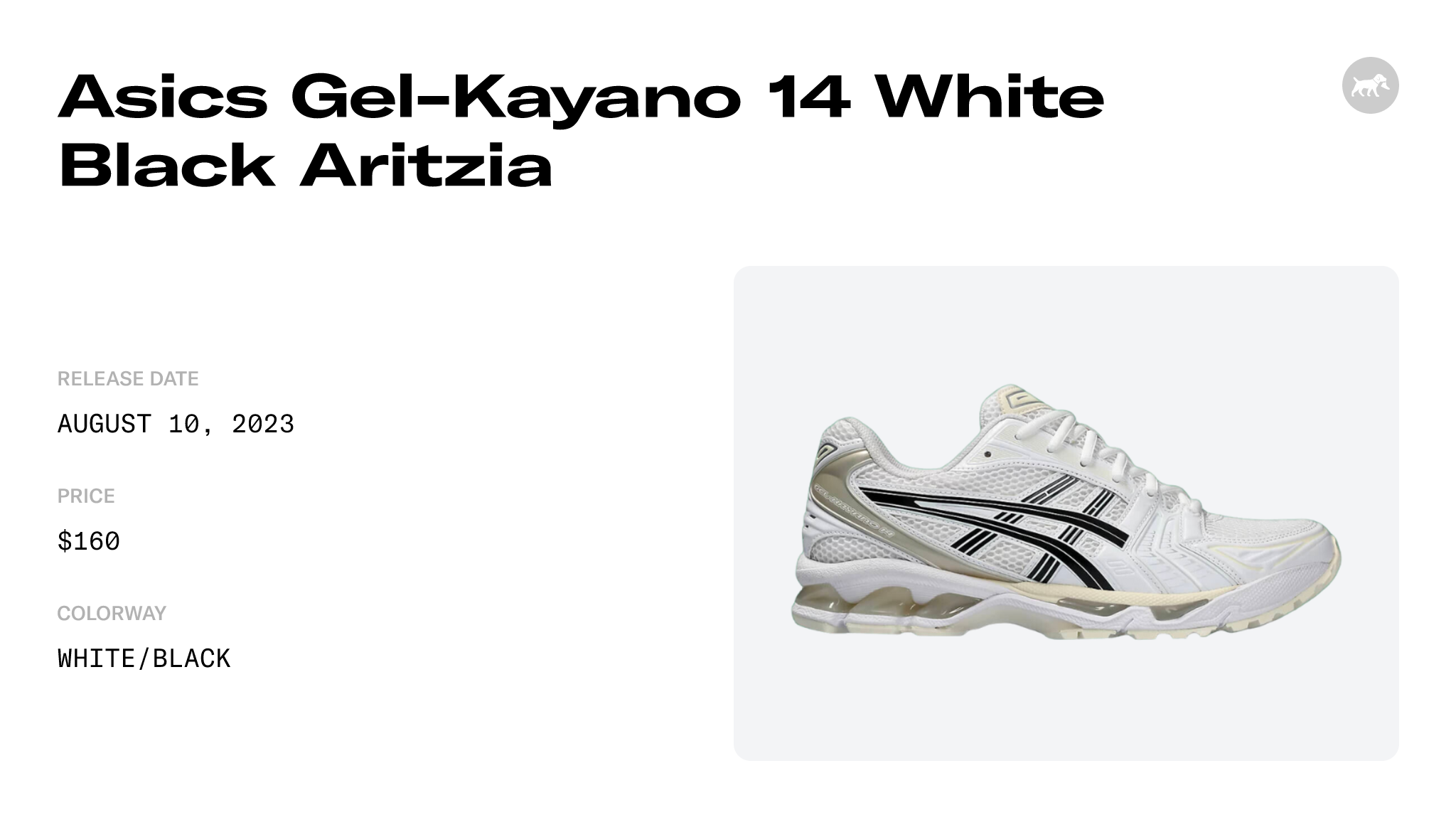Asics Gel-Kayano 14 White Black Aritzia - 1203A328-101 Raffles and ...