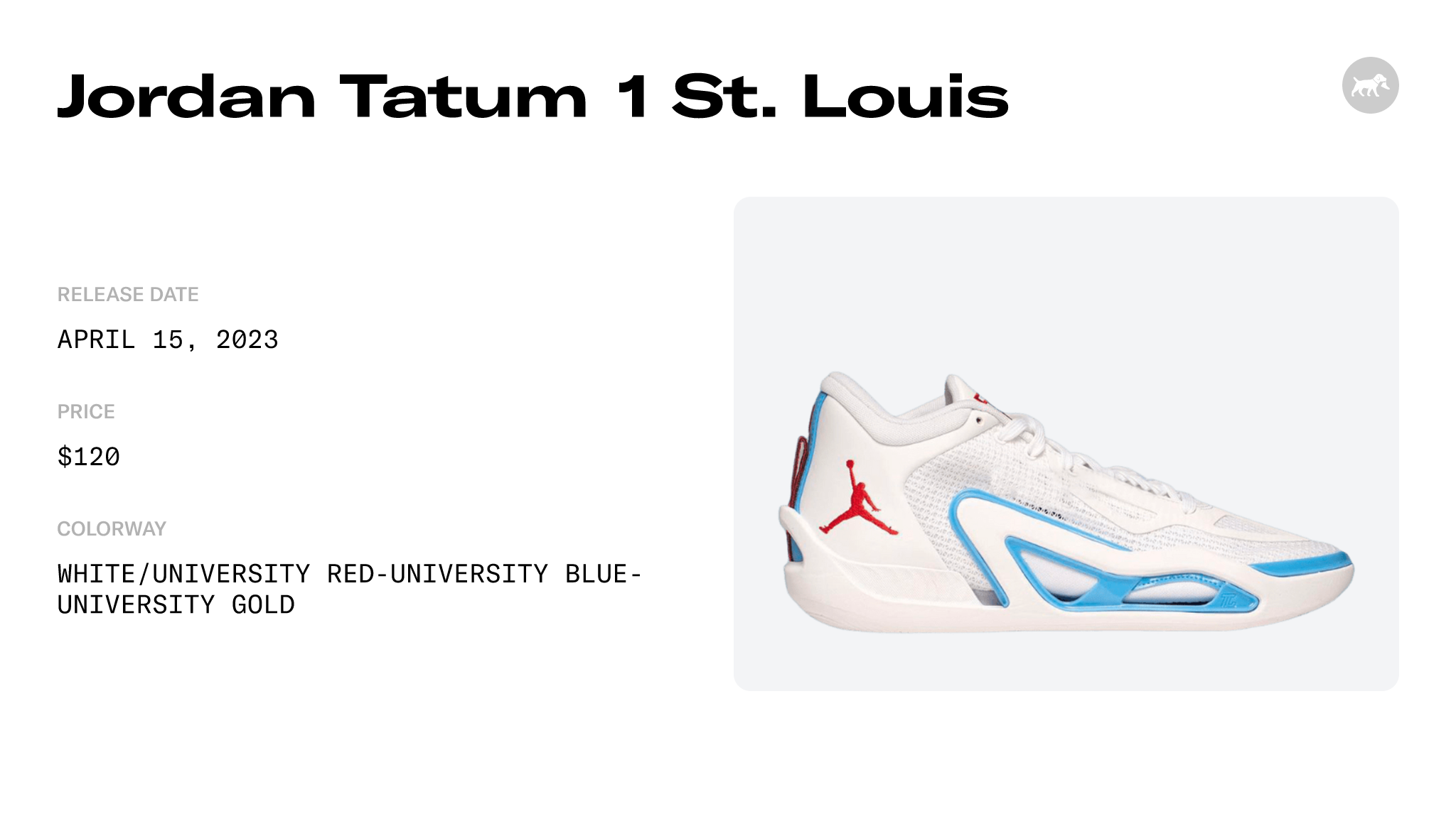 Jordan Tatum 1 St. Louis DX5573-100