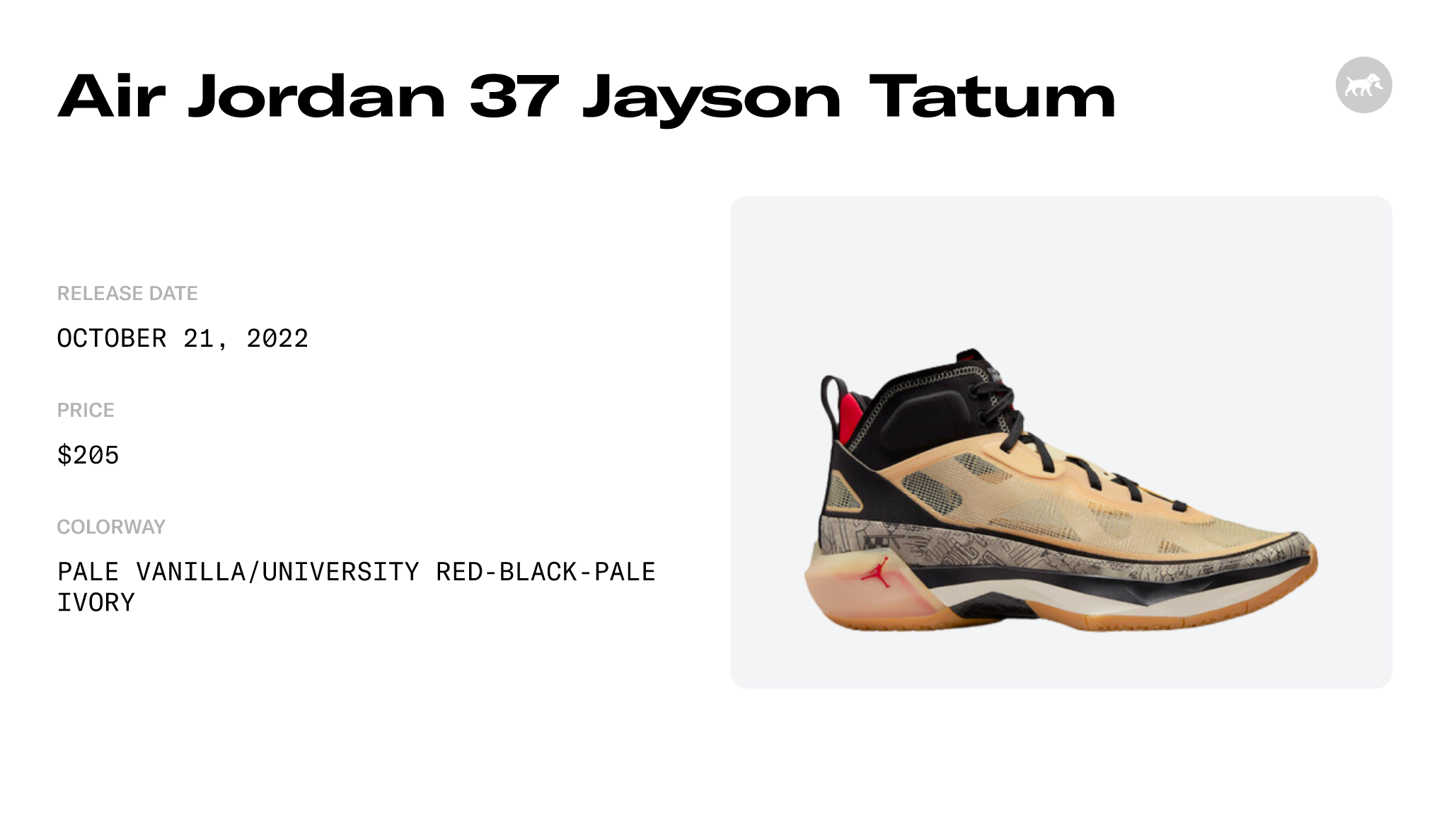 Air Jordan 37 Jayson Tatum DZ0812-200 