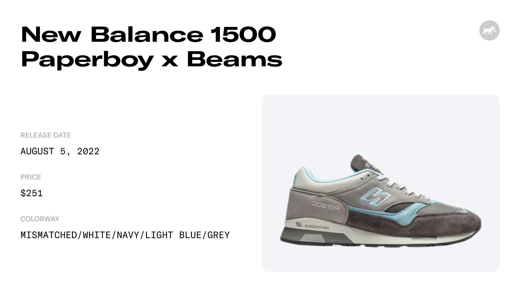 New Balance 1500 Paperboy x Beams - M1500BMS Raffles and Release Date