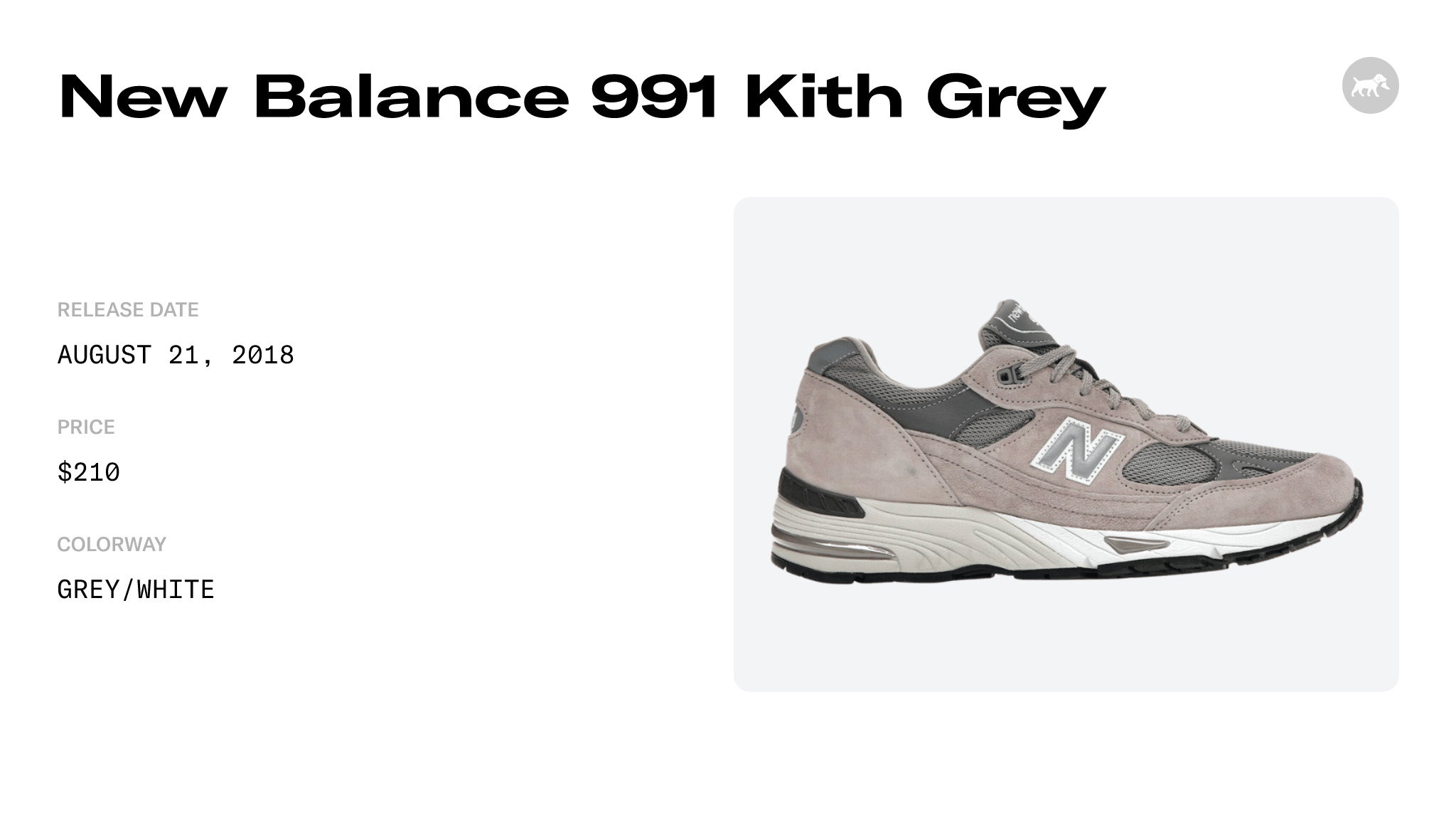 New Balance 991 Kith Grey - M991GL Raffles and Release Date