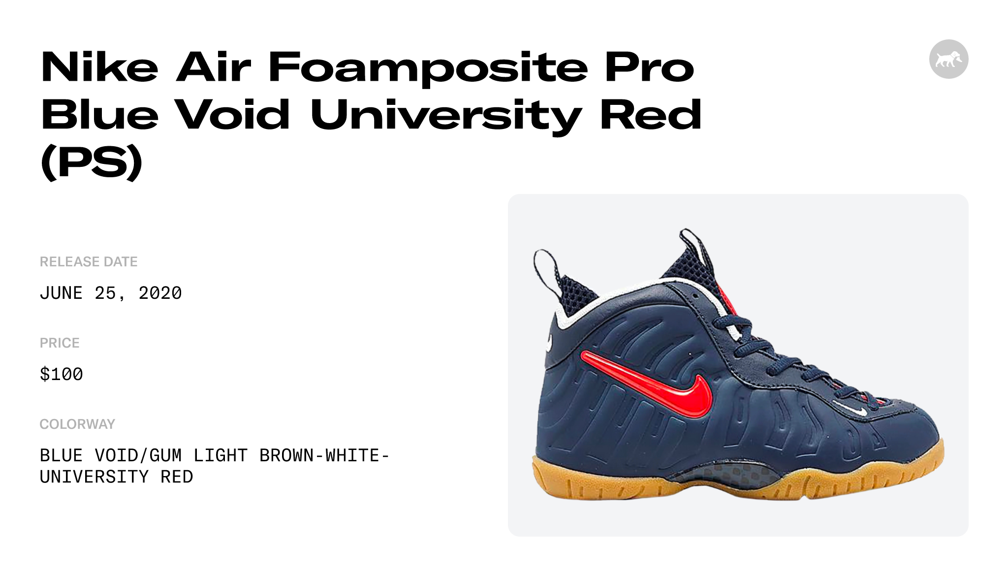 Nike Air Foamposite Pro Blue Void