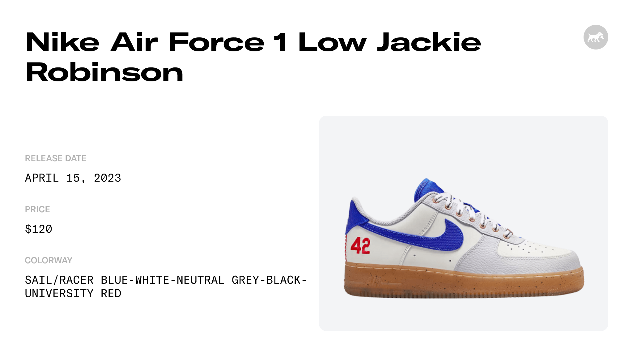 Nike Air Force 1 Low Jackie Robinson - FN1868-100 Raffles and Release Date