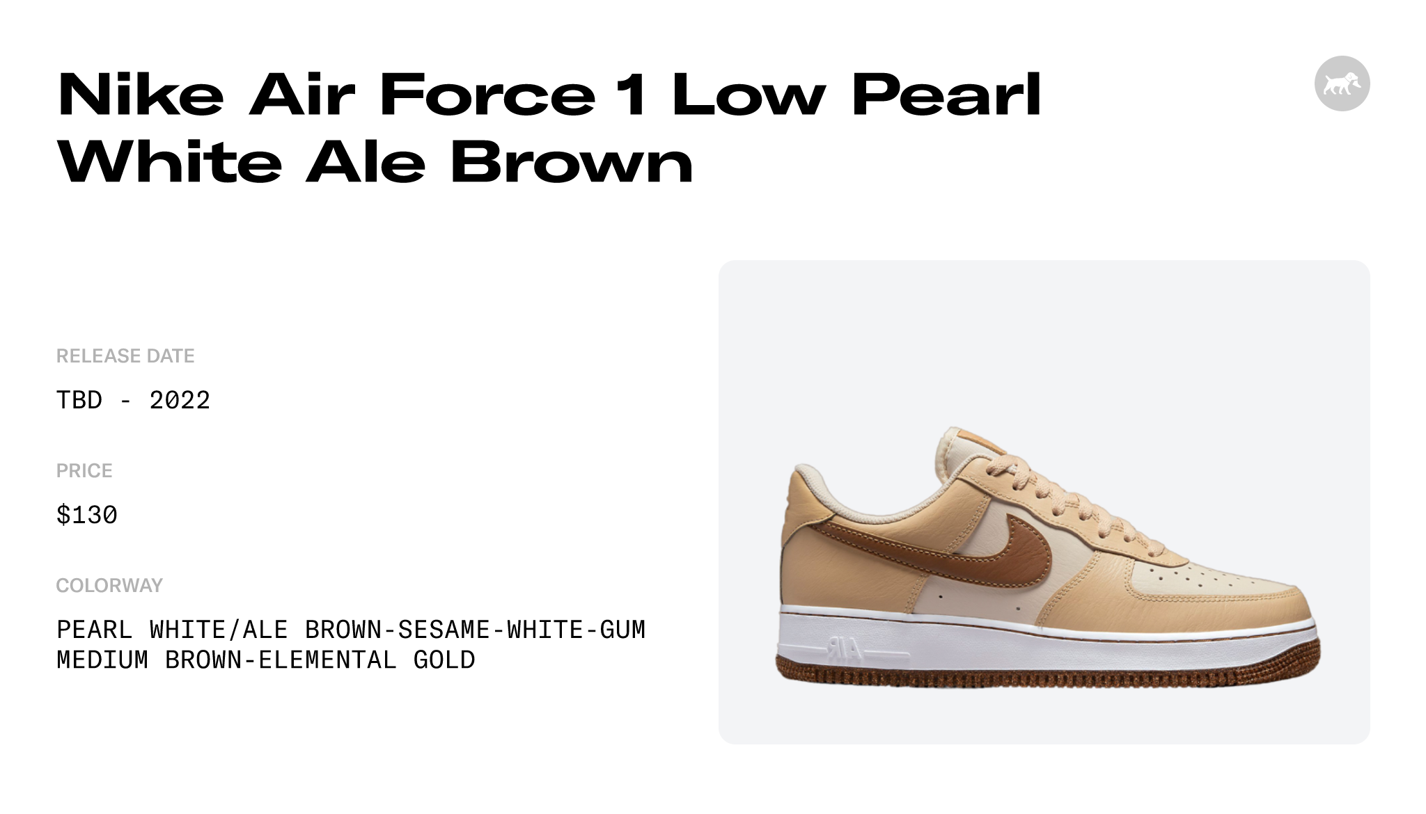 Nike Air Force 1 07 LV8 [DQ7660-200] Men Casual Shoes Pearl White/Ale Brown