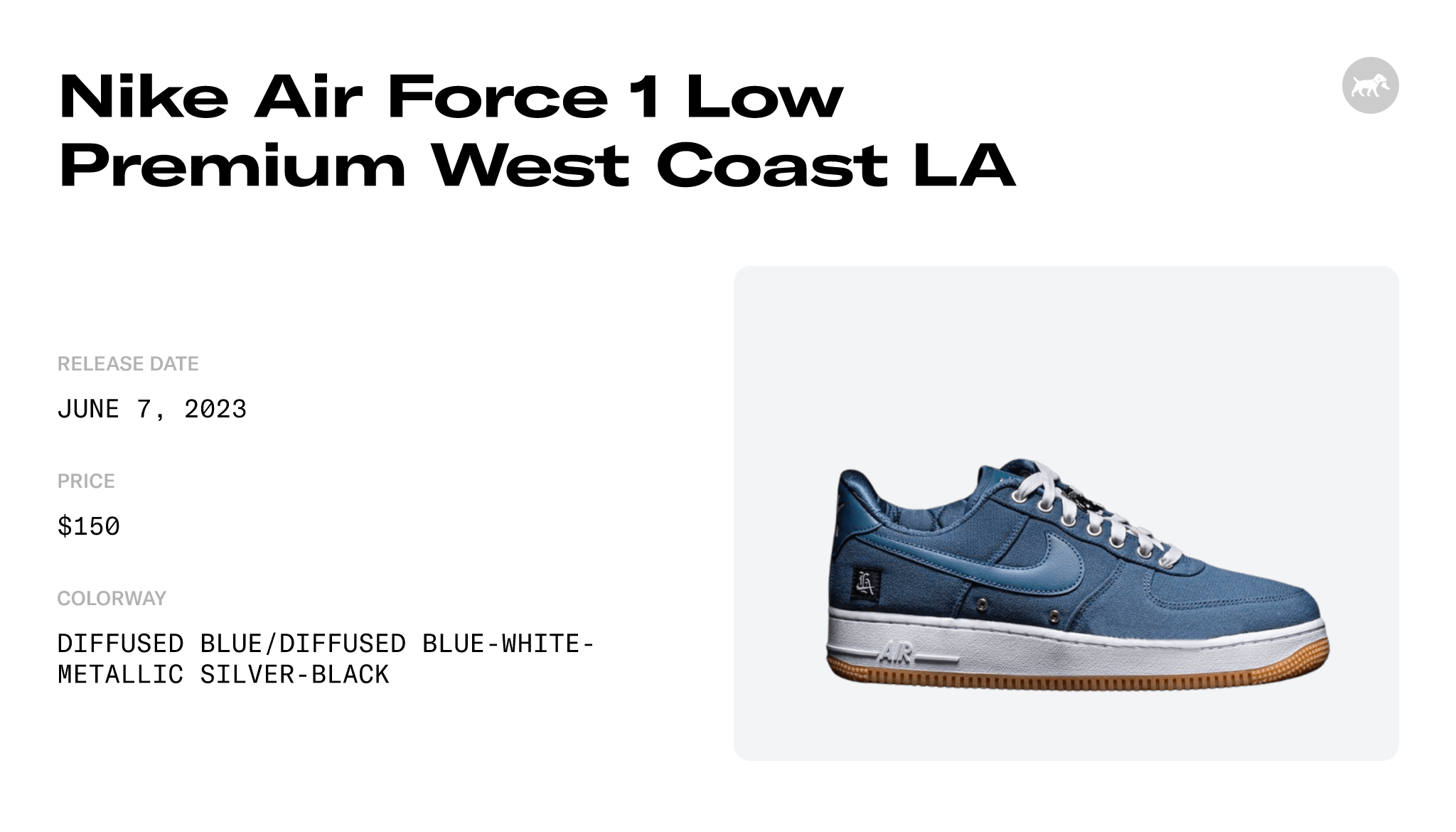 Nike Air Force 1 Low Los Angeles FJ4434-491